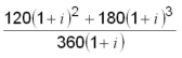 Perform the operation indicated and collect like terms:  