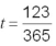 Evaluate and calculate to the cent:   for S = $2,500, r = 0.085,  