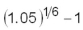 Evaluate to six-figure accuracy:
