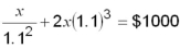 Solve accurate to the cent:  