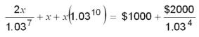 Solve accurate to the cent:  