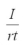 Evaluate and calculate to the cent:   for r = 0.095, I = $23.21,  
