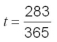 Evaluate and calculate to the cent:   for r = 0.095, I = $23.21,  