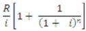 Evaluate the following, given R = 725, I = .076, n = 4  