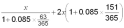Perform operations and gather like terms:  