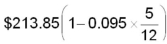Evaluate the following:  