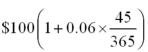 Evaluate the answer correct to the cent:  