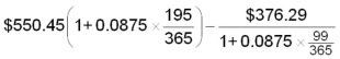 Evaluate the following:  