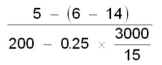 Evaluate   = A)  0.1267 B)  0.052 C)  0.0867 D)  0.076 E)  -0.07667