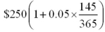 Evaluate the answer correct to the cent:  
