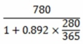 Determine the final value of   A)  463.11 B)  475.23 C)  680.12 D)  925.44 E)  880.81