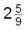 Convert the following mixed number to its decimal equivalent and percent equivalent values, rounded to five figures:  