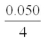 Convert the following to its decimal and percent equivalents.  