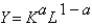 In the Cobb-Douglas production function   ,if a = 1/3,then: A) labor's share of GDP is two-thirds. B) labor's share of GDP is one-third. C) capital's share of GDP is one-third. D) capital's share of income is one. E) Both a and c are correct.