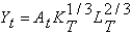 The production function    ,where    is the stock of ideas,    is capital,and    is labor,assumes that    is rivalrous.