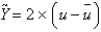 Defining u as the unemployment rate and u¯ as the natural rate of unemployment,Okun's law is given by    .