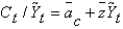 If we write the consumption function as   ,if   ,the IS curve is given by: A)    B)    C)    D)    E)   