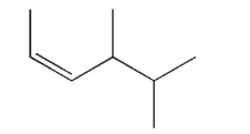 Provide an acceptable IUPAC name for the structure shown here.  