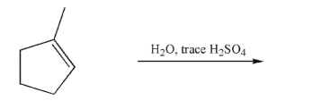 Predict the product of the following reaction and draw a mechanism to account for its formation. Include all curved arrows, lone pairs of electrons, and nonzero formal charges.  