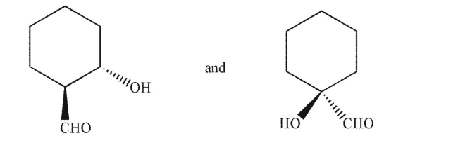 Which term best describes the relationship between the molecules shown?   A) conformational isomers B) diastereomers C) enantiomers D) identical E) structural isomers