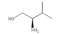 Assign the absolute configuration at the stereogenic center of the molecule shown here.  
