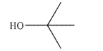 Draw the conjugate base of the alcohol shown here.Include all lone pairs and nonzero formal charges.  
