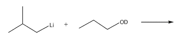 Draw the two products of the following reaction.  