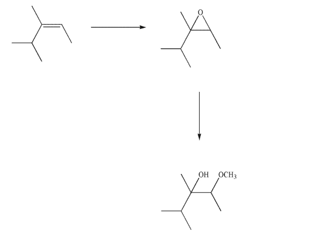Provide the missing reagents in the following reaction sequence.  