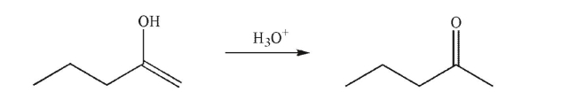 Draw a mechanism for the following transformation.Show all lone pairs, curved arrows, and nonzero formal charges.  
