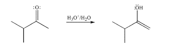 Draw a mechanism for the transformation shown.Include all curved arrows, lone pairs of electrons, and nonzero formal charges.  