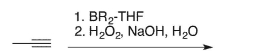 Draw the structure of the enol intermediate that would result from the following conditions.  