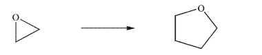 Devise a multistep synthesis of the target molecule from the given starting material.Show the reagents needed for each step and the product of each step.  