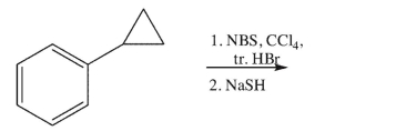 Draw the major product of this synthetic sequence.  