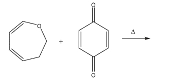Draw the major product in the following reaction.  