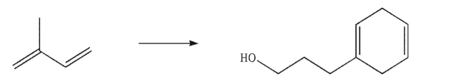 Devise a multistep synthesis for the following transformation.You may use any organic or inorganic reagents of your choice.Include the reagents necessary for each step and the product of each step.  