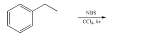 Draw the product of the following reaction.  