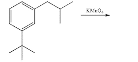 Draw the product of the following reaction.  