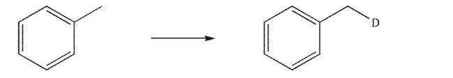Devise a multistep synthesis for the following transformation.You may use any organic or inorganic reagents of your choice.Show the reagents necessary for each step and the product of each step.  