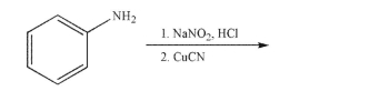 Predict the product of the following reaction and show the product after the first step.  