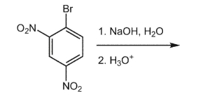 What is the product of the following reaction?  