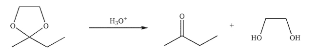 Draw a mechanism for the following transformation.Include all necessary lone pairs, curved arrows, and nonzero formal charges.  