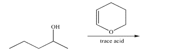 Predict the product of the following reaction.  