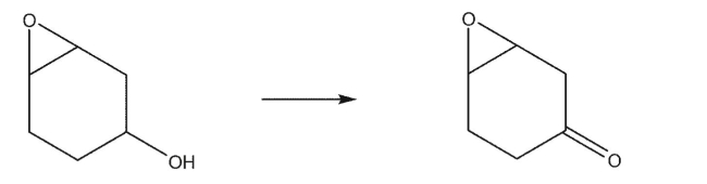 How would you accomplish the following oxidation reaction?  