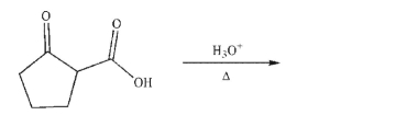 Predict the product and draw a mechanism for the following transformation.  