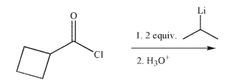 Predict the product of the following reaction.  