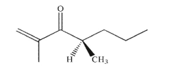 In aqueous base, the chiral ketone shown here racemizes.Provide an explanation.  