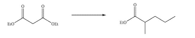 Devise a multistep synthesis for the following transformation.Show the reagents needed for each step and the product of each step.Do not draw any mechanisms.  