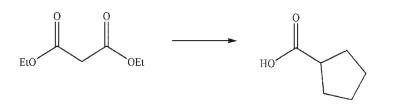 Devise a multistep synthesis for the following transformation.Show the reagents needed for each step and the product of each step.Do not draw any mechanisms.  