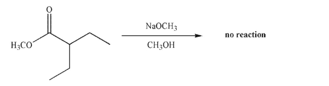 The ester shown here cannot undergo a successful Claisen condensation.Explain why.  