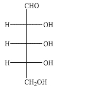 Draw a Haworth projection of β-2-deoxyribofuranose.The Fischer projection of ribose is shown for your reference.  